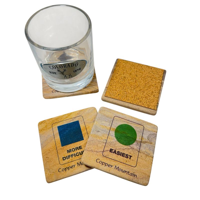 More Difficult Stone Coaster