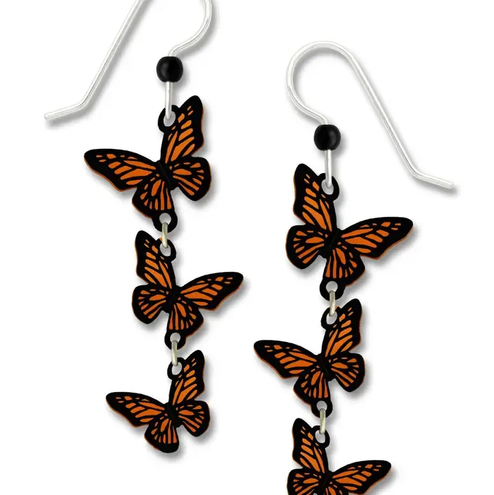 3D Monarch Butterflies 1785