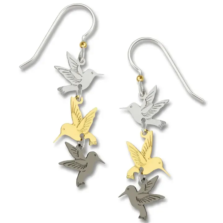 3-Part Plated Hummingbird 1265