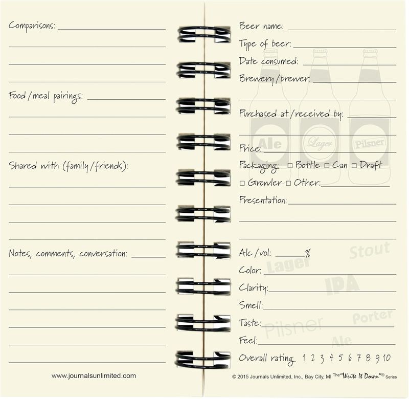 Mini Beer Journal