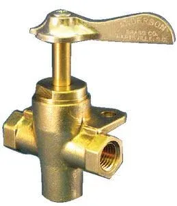 033302-10 1/4" FNPT BRASS 3 WAY VALVE