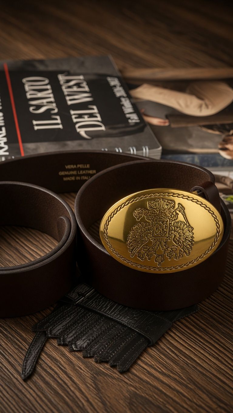 Franck La Scelta Handmade Genuine Leather Belt – Napoli, Italy ??