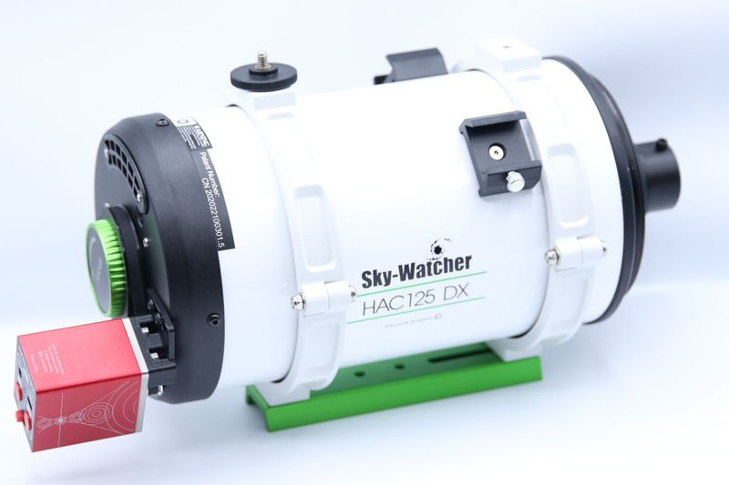 Astroprints Anbaukit für ZWO EAF PRO Motorfokus an Skywatcher HAC125DX Astrograph