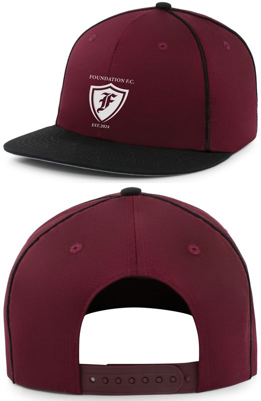 Momentum Team Cap - Maroon/Black, Black/Graphite, Black