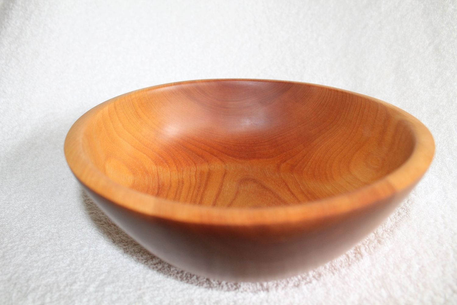 Hand Crafted, Hand Turned, Vermont Made Wooden Bowl #4708 made from Vermont Yellow Birch Hand Crafted, Hand Turned, Vermont Made Wooden Bowl #4708 made from Vermont Yellow Birch
