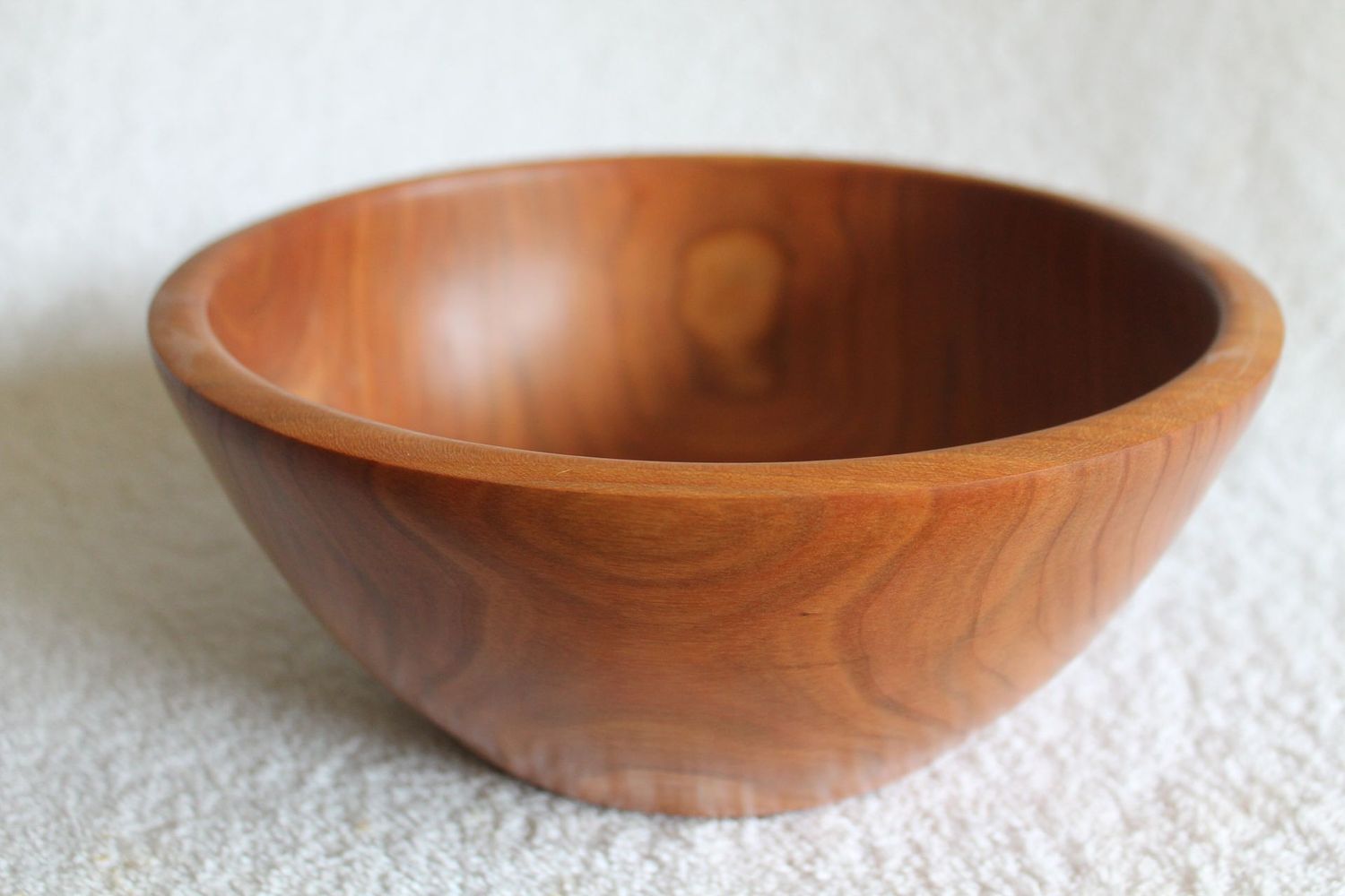 Hand Crafted, Hand Turned, Vermont Made Wooden Bowl #4688 made from Vermont Cherry
