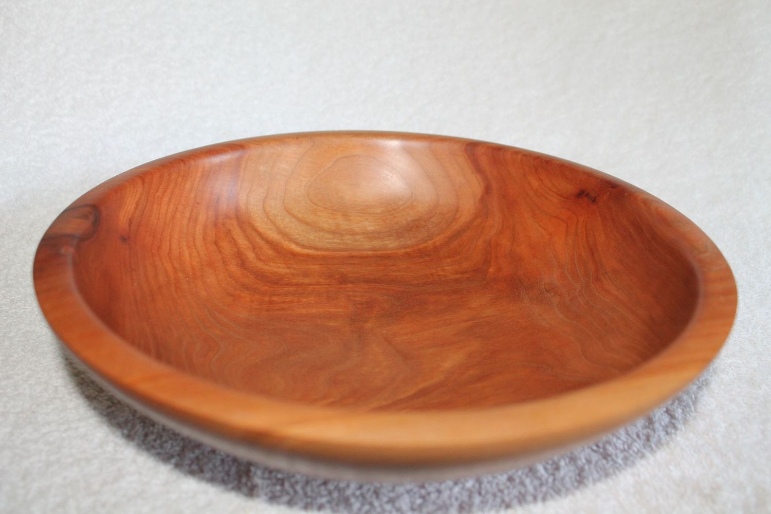 Hand Crafted, Hand Turned, Vermont Made Wooden Bowl #3912 made from Vermont Cherry Hand Crafted, Hand Turned, Vermont Made Wooden Bowl #3912 made from Vermont Cherry