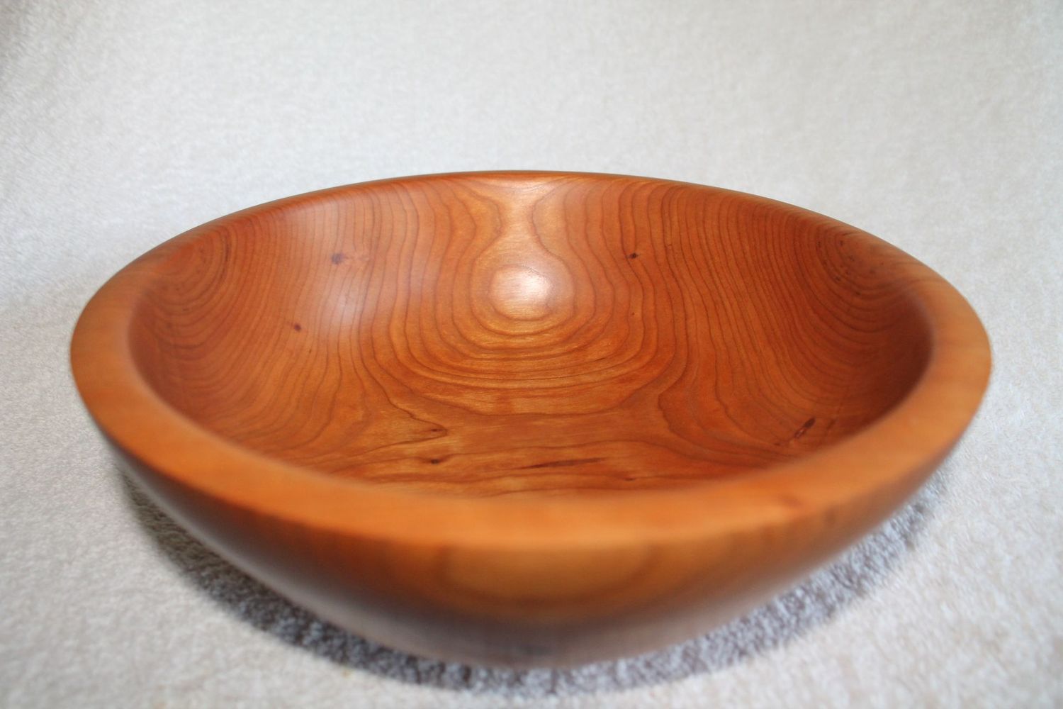 Hand Crafted, Hand Turned, Vermont Made Wooden Bowl #4747 made from Vermont Cherry Hand Crafted, Hand Turned, Vermont Made Wooden Bowl #4747 made from Vermont Cherry