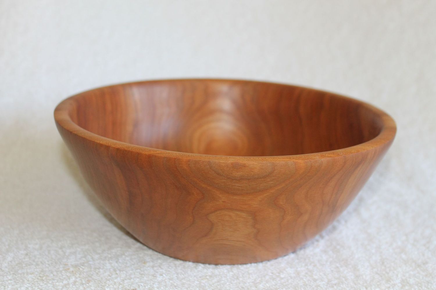 Hand crafted, Hand turned, Vermont Made Wooden Bowl #4813, made from Vermont Cherry Hand crafted, Hand turned, Vermont Made Wooden Bowl #4813, made from Vermont Cherry