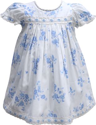 Blue Rose Empire Dress