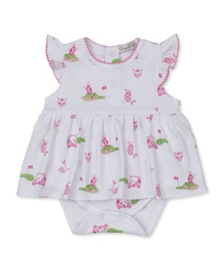 Golf Championship Print Bodysuit Dress