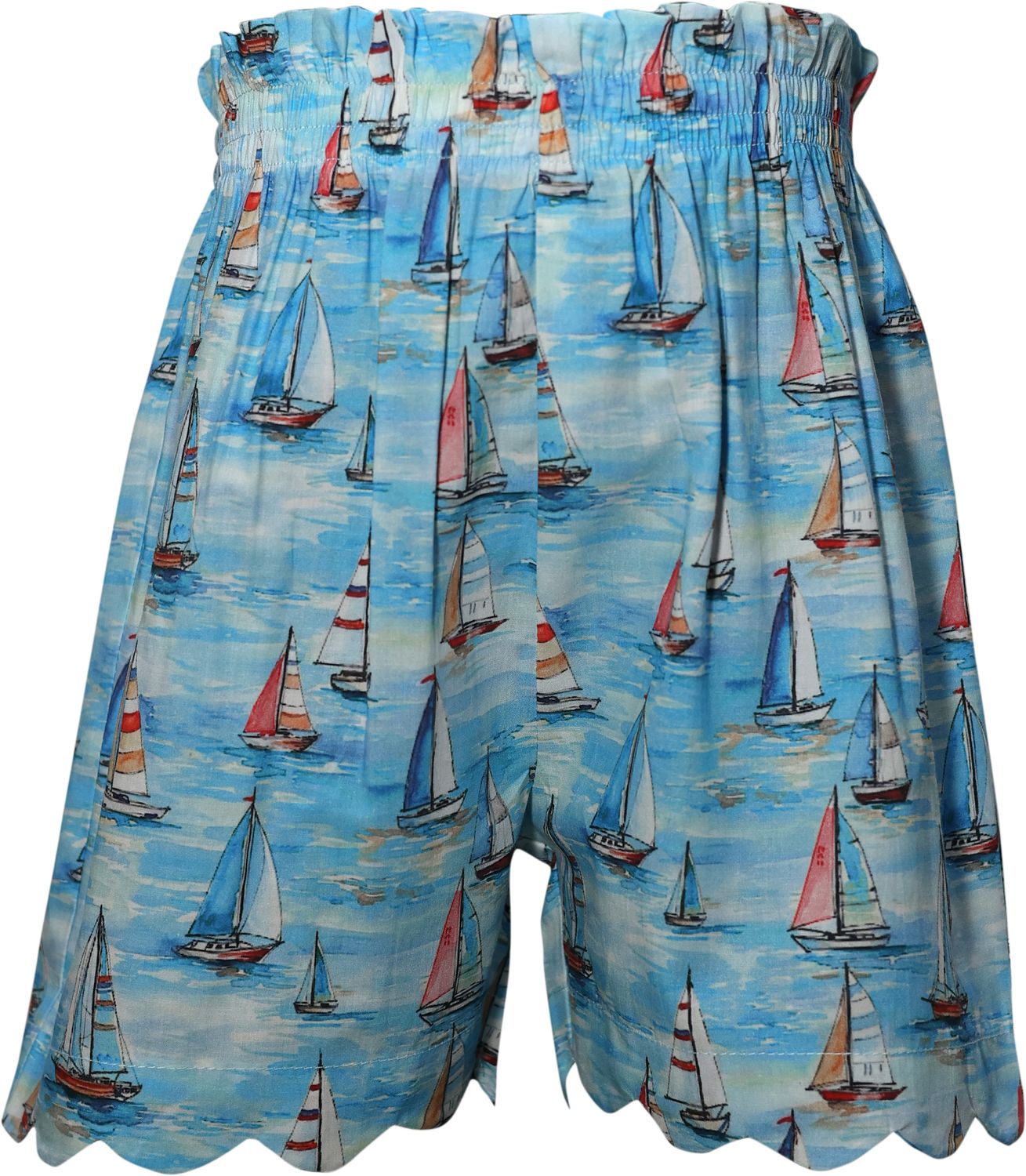 Sailboat Girls Shorts