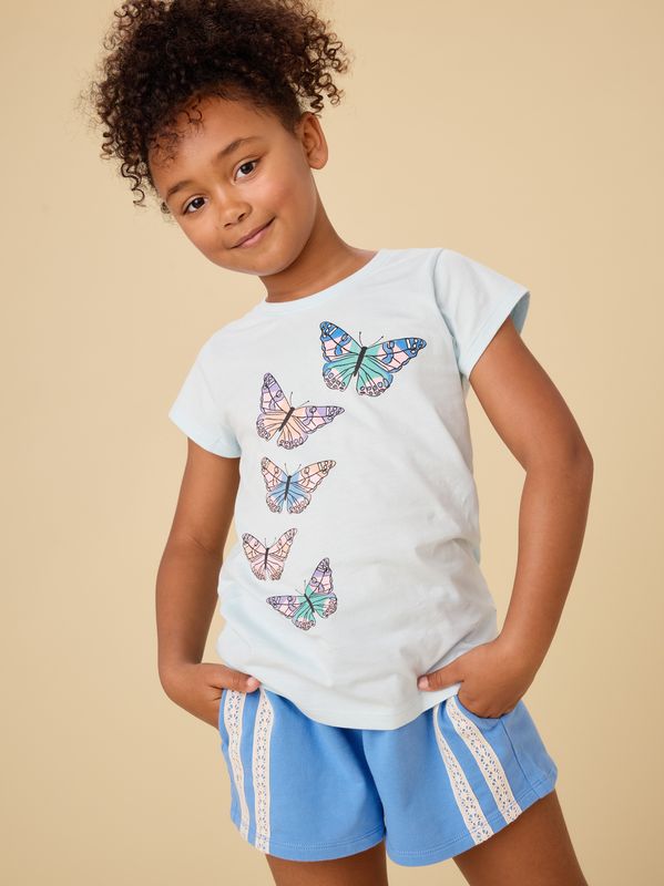 Butterfly Flurry Graphic Tee