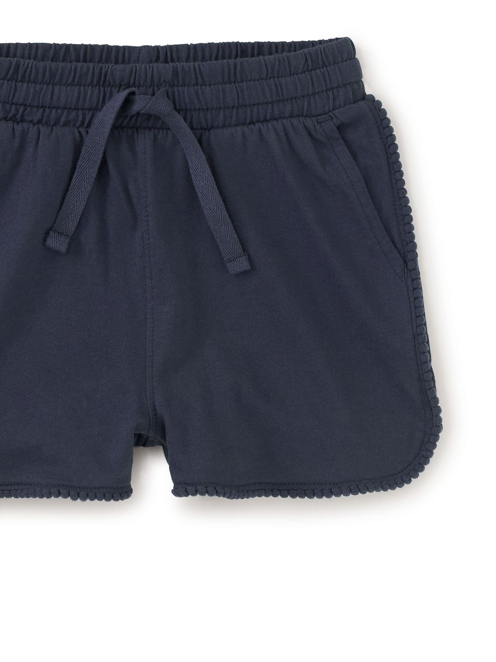 Indigo Pom-Pom Shorts
