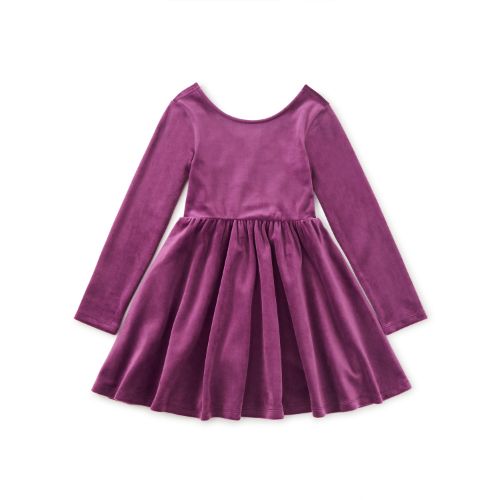 Cosmic Berry Velour Ballet Dress
