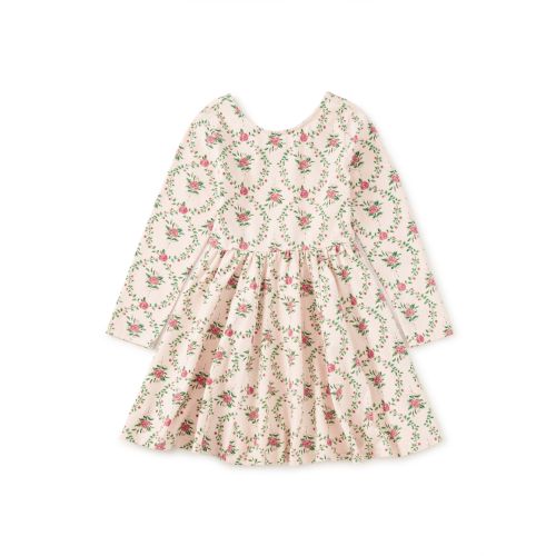 Wallpaper Floral Printed Ballet Dress