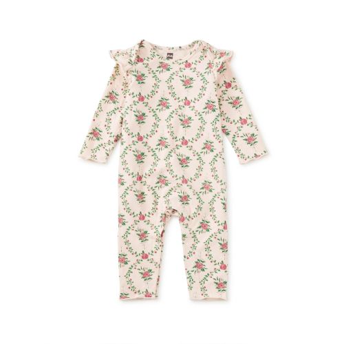 Wallpaper Floral Printed Romper