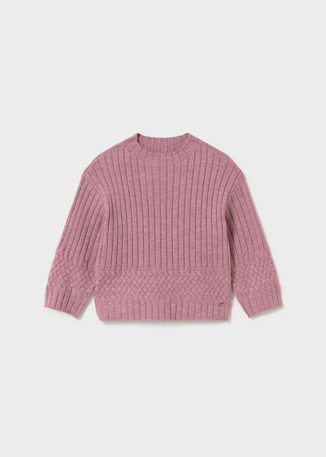 Pastel Mix Textured Jumper