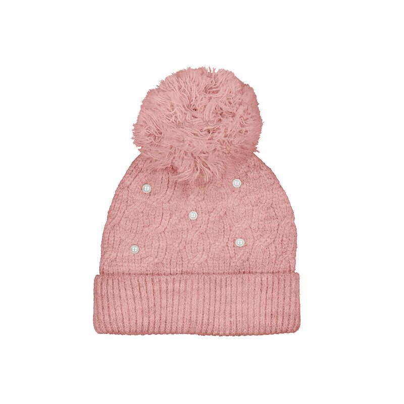 Pastel Mix Pearl Knit Hat