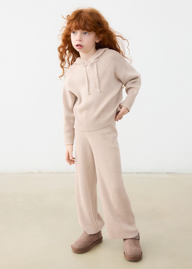 Seed Long Knit Trousers Set