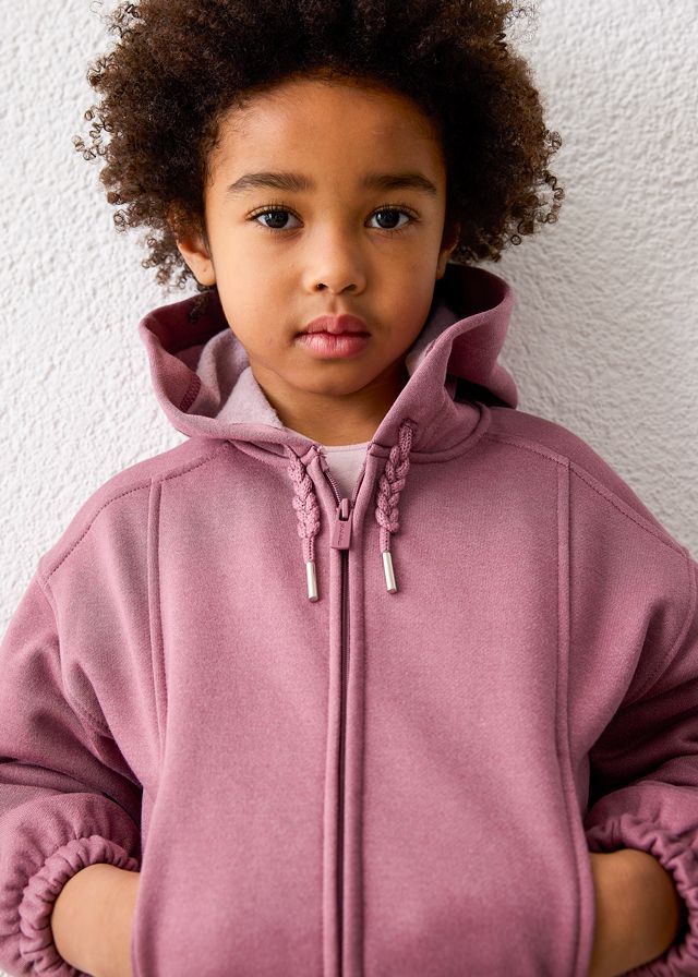 Violet Fleece Pullover