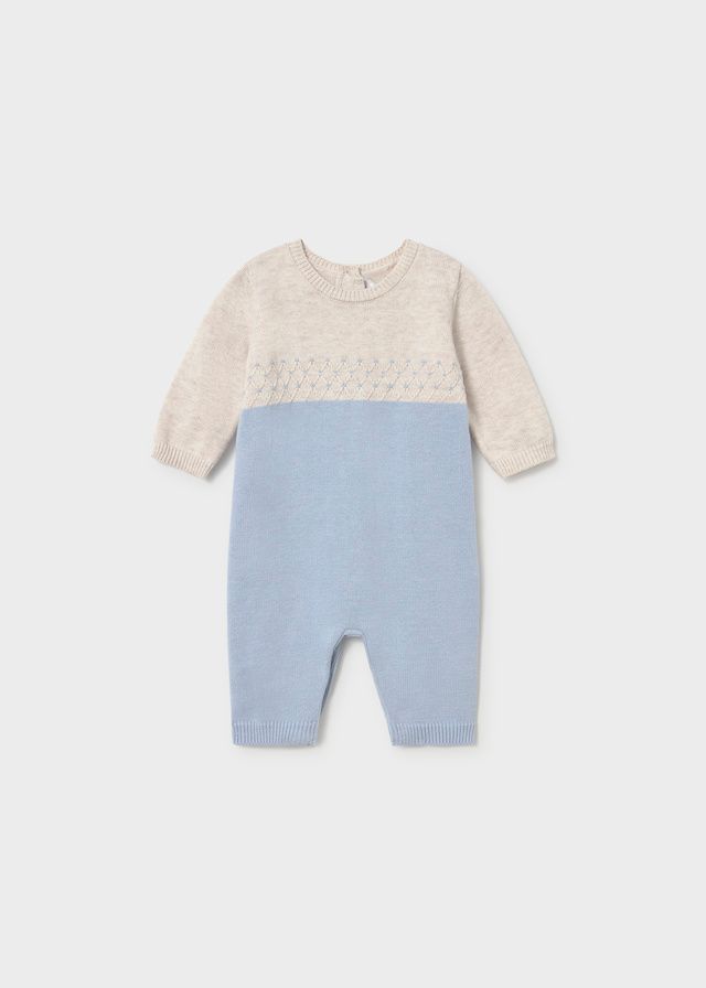 Sky Tricot Romper