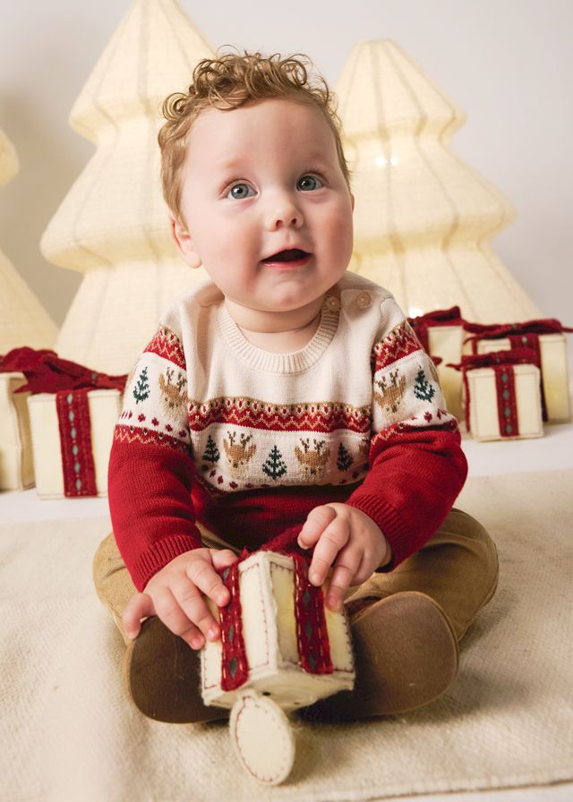 Red Reindeer Jersey+Long Trousers Set