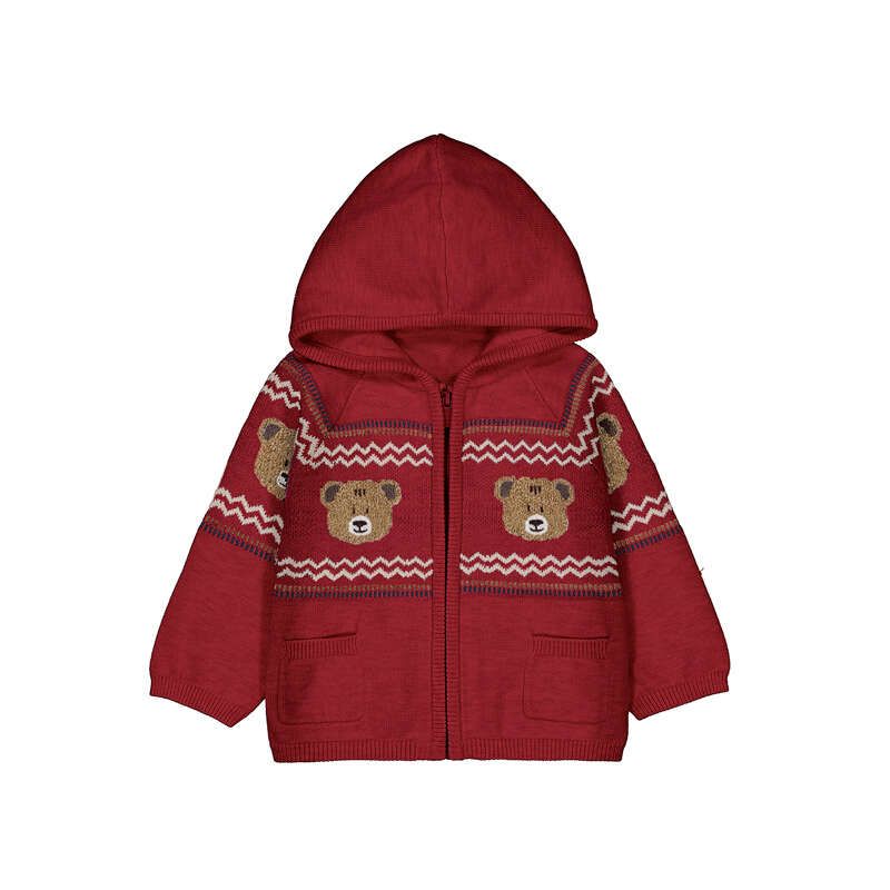 Cub Jacquard Knitting Pullover
