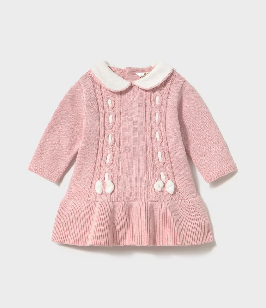 Baby Rose Knit Dress