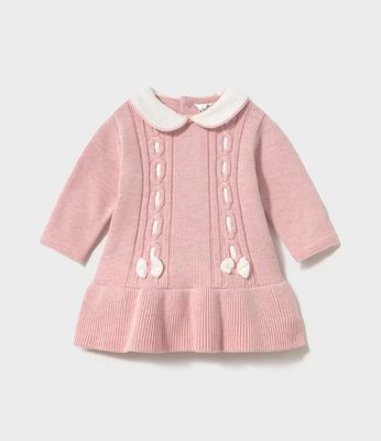 Baby Rose Knit Dress