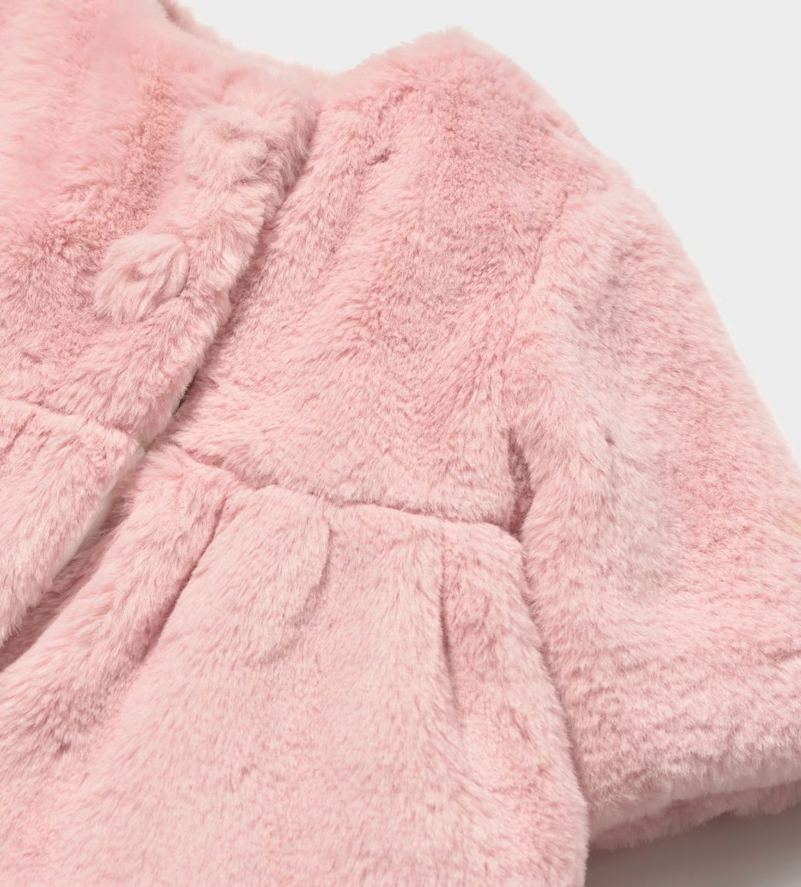 Baby Rose Fur coat