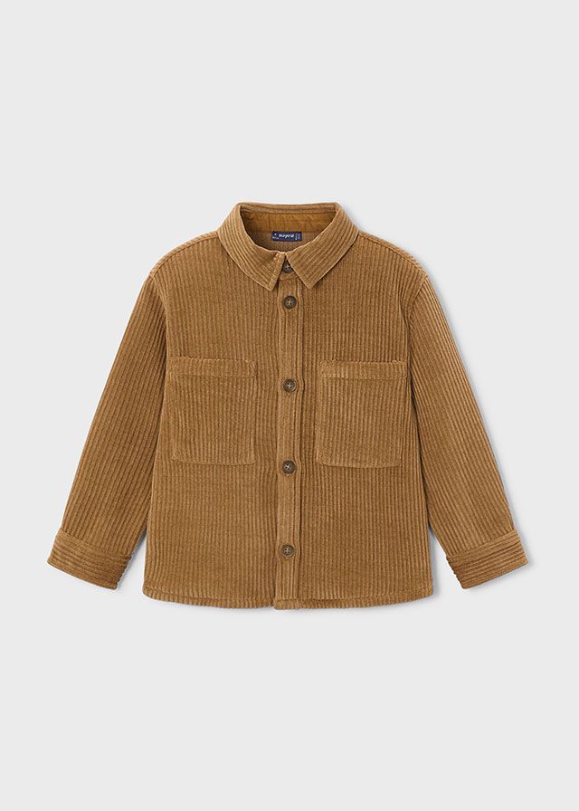 Dark Corduroy Overshirt