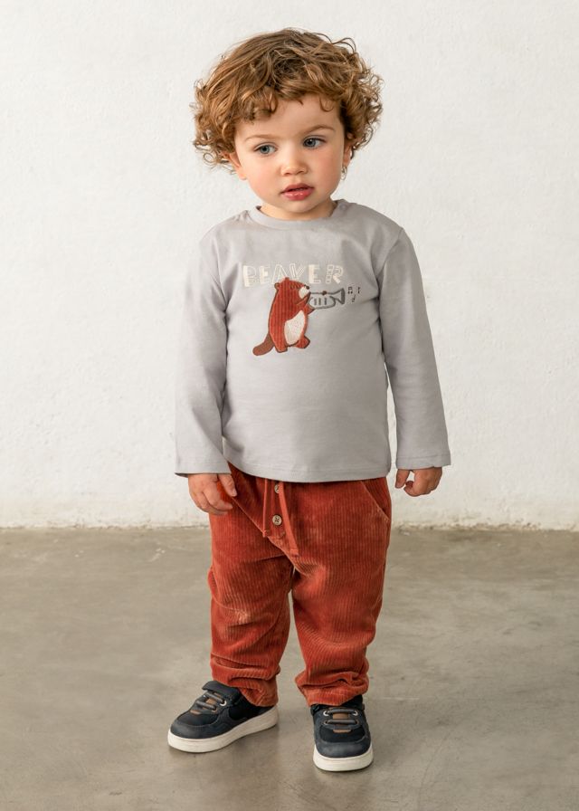 Brick Red Knit Pants