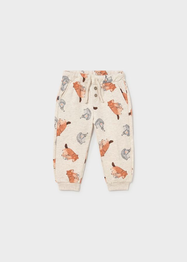Fox Patterned Pants