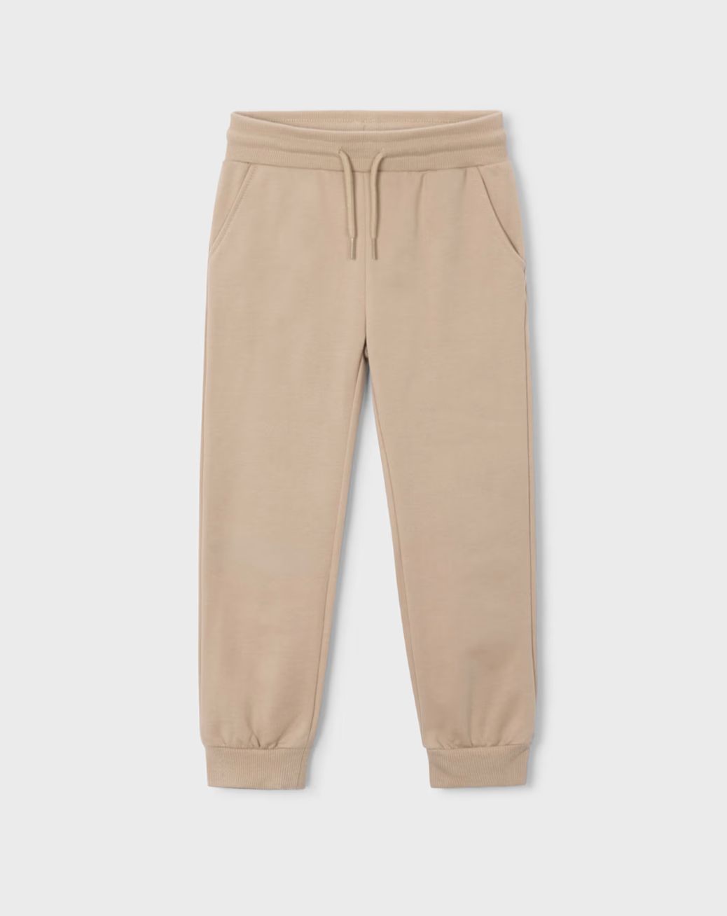 Hazelnut Basic Cuffed Fleece Trousers