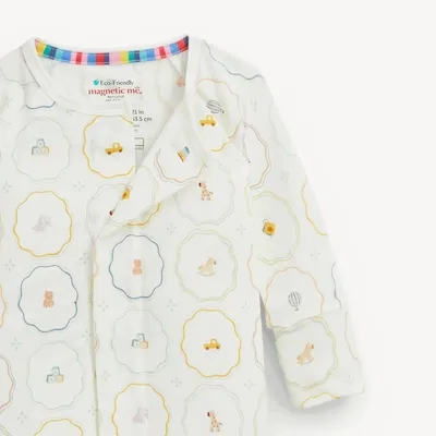 Nursery Magic Cream Modal Footie