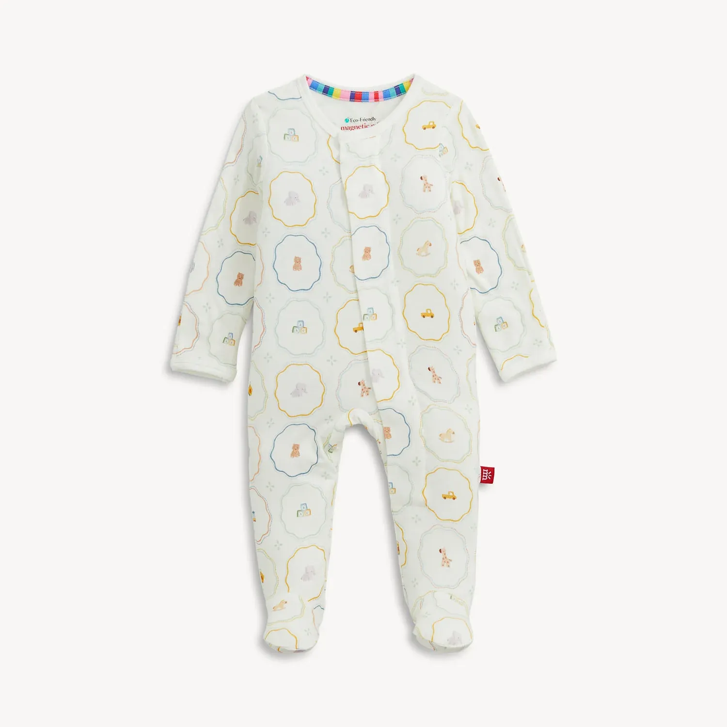 Nursery Magic Cream Modal Footie
