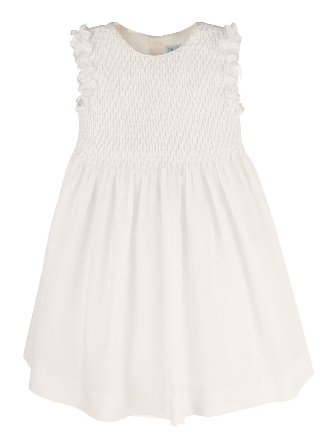 White Honey Comb Dress