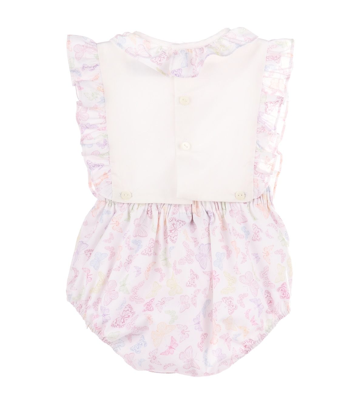 Pink Flutter Fields Overall