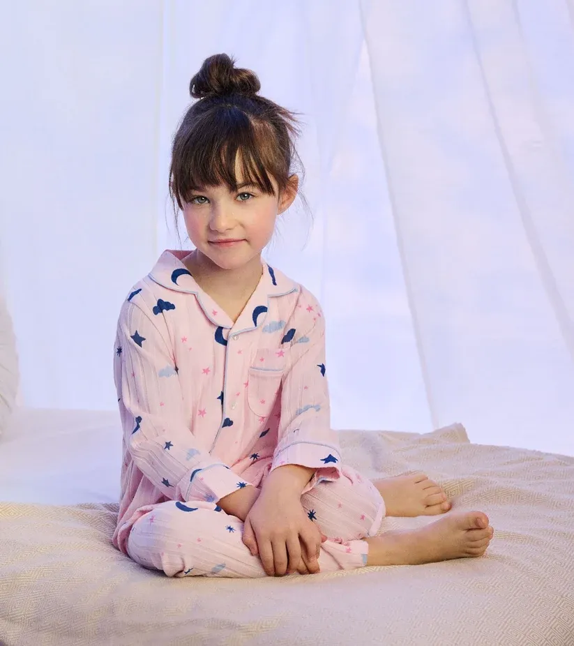Barely Pink Night Sky PJ Set