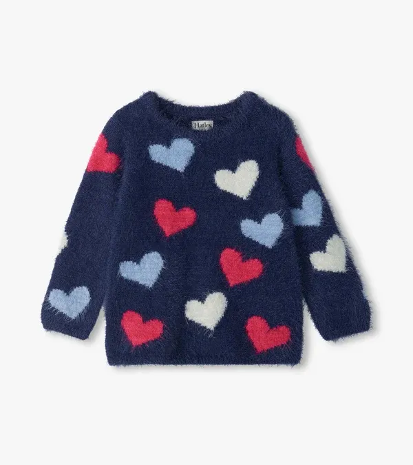 Jumbo Hearts Everywhere Sweater
