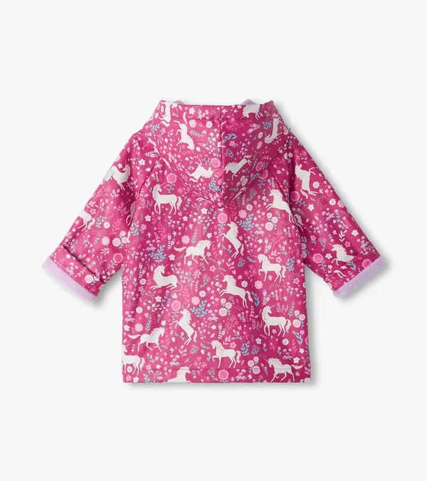 Very Berry Unicorn Forest Rain Coat