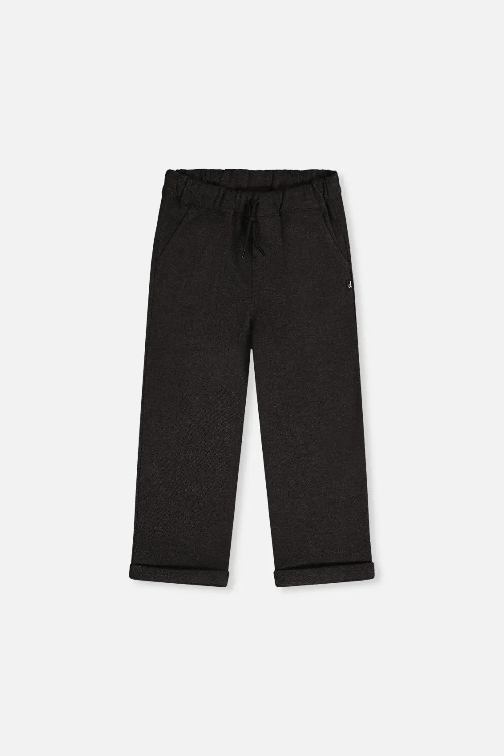 Black Stretch Twill Pants