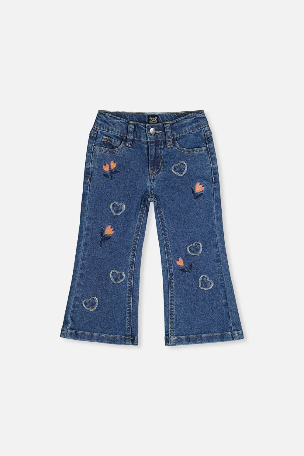 Boot Leg Embroidered Jean