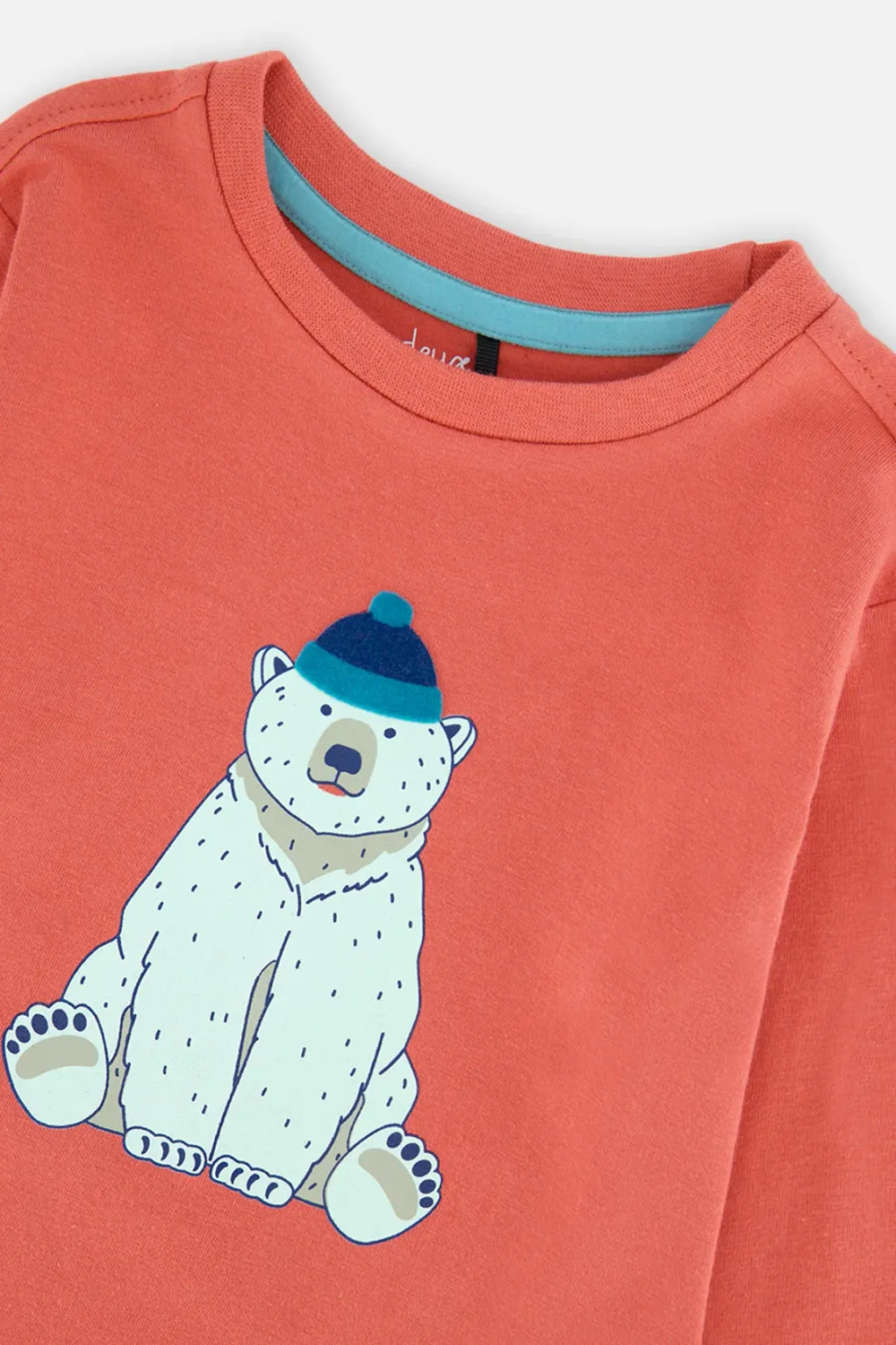 Faded Rose Polar Bear Long-sleeve