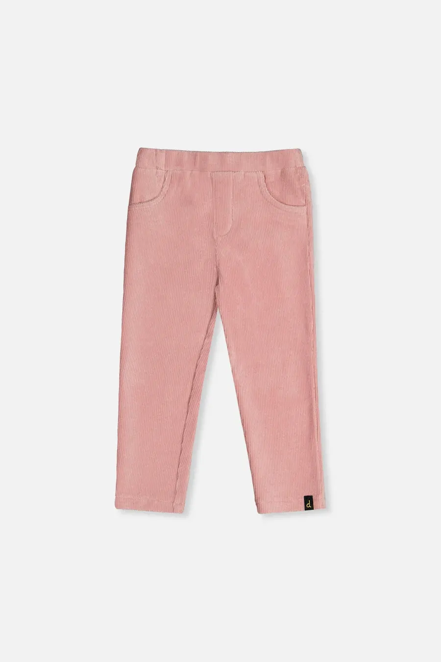 Pink Stretch Velour Tregging