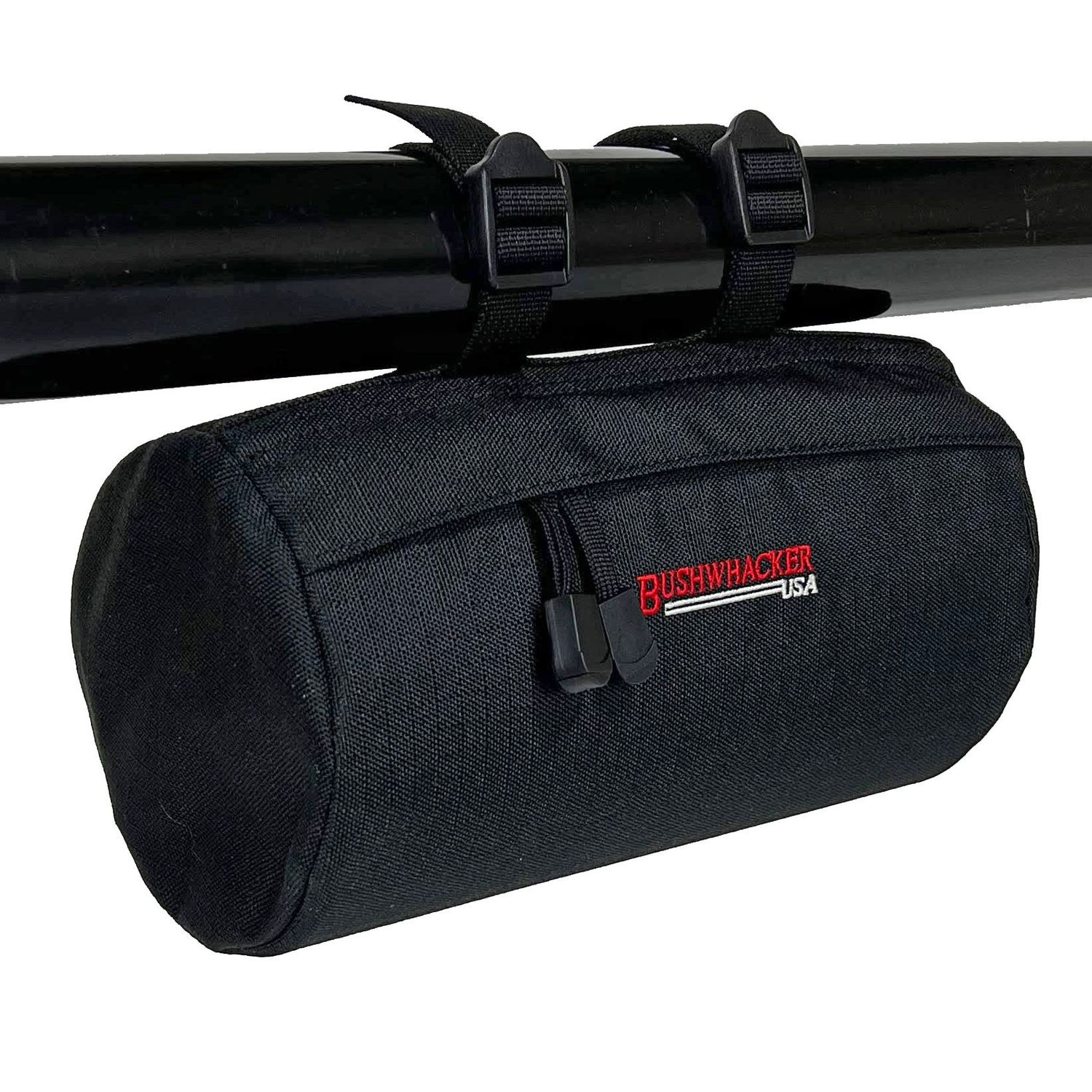 Bushwhacker UTV Roll Bar Bag – Medium 9 Bushwhacker UTV Roll Bar Bag – Medium 9" x 5" Cylinder Storage Bag for SxS, ATV & Side-by-Side