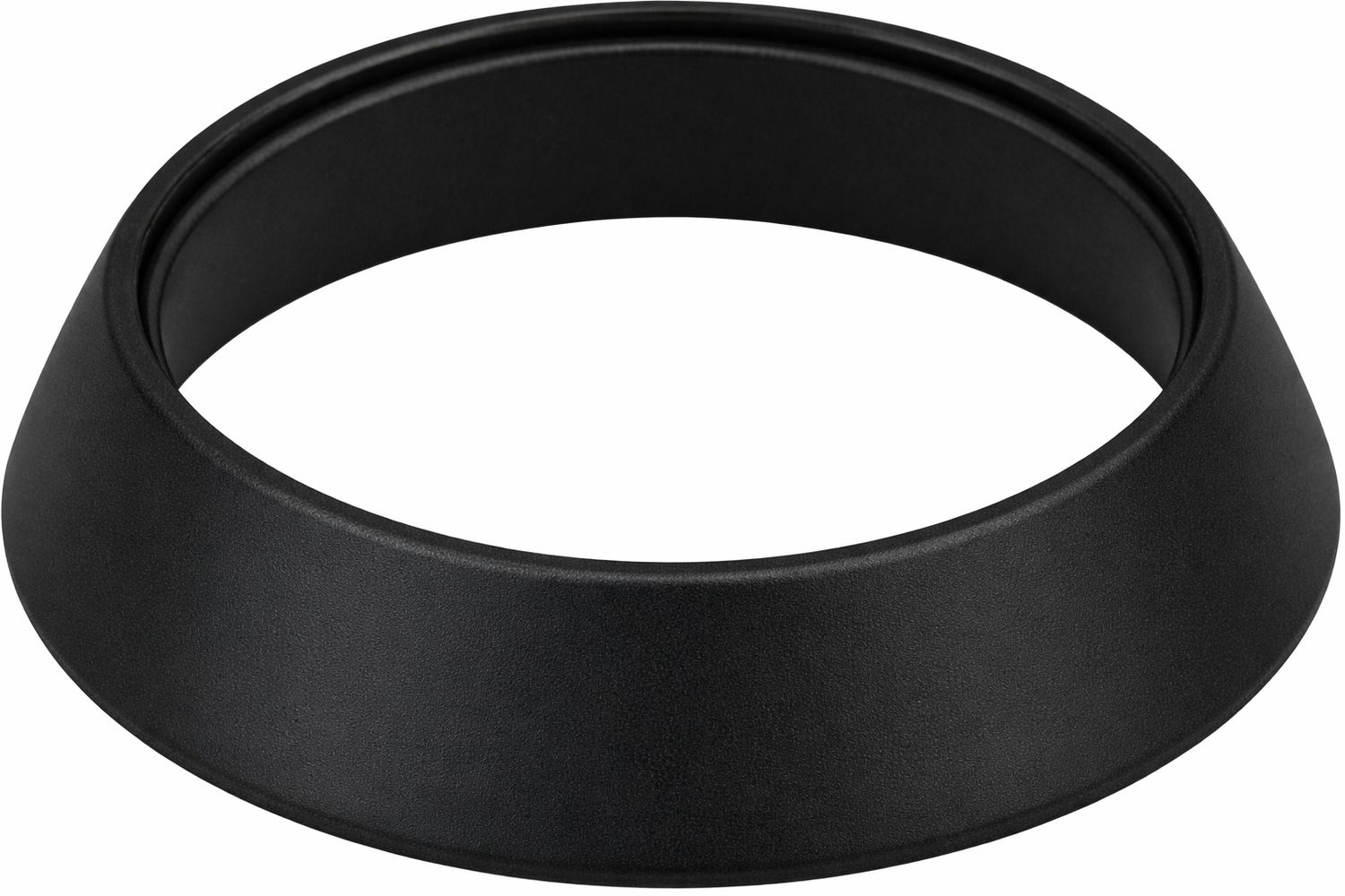 Rosace Hansgrohe pour mitigeurs de lavabo apparents Vernis shape et Blend en noir mat