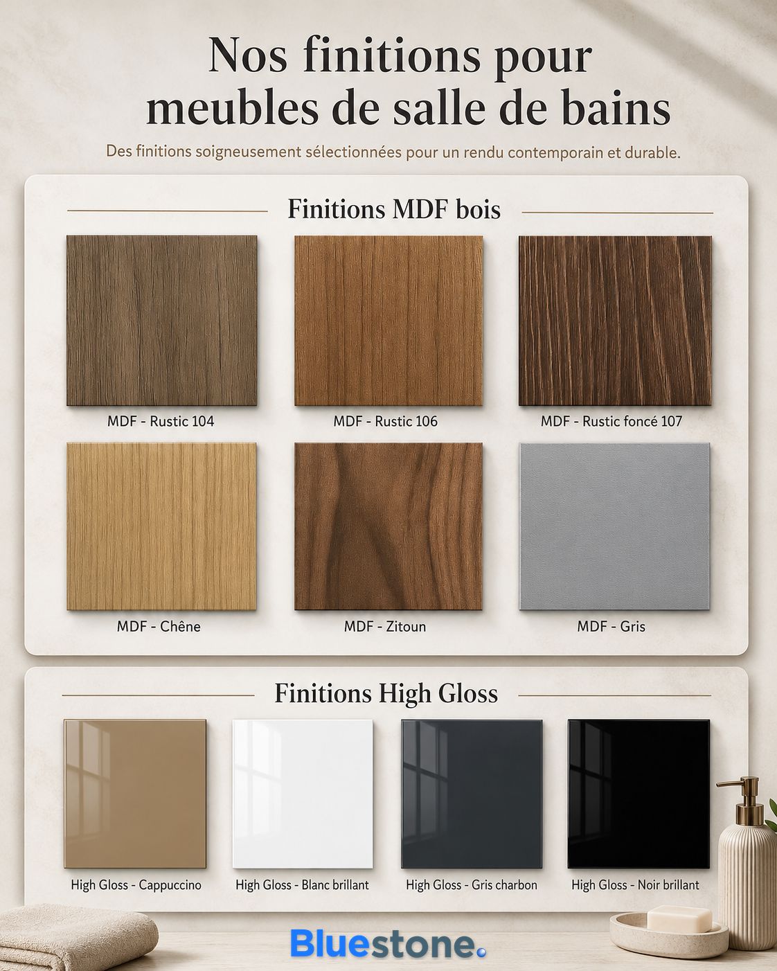 Bathroom Furniture Comete 72 cm with One Drawer (without Basin)