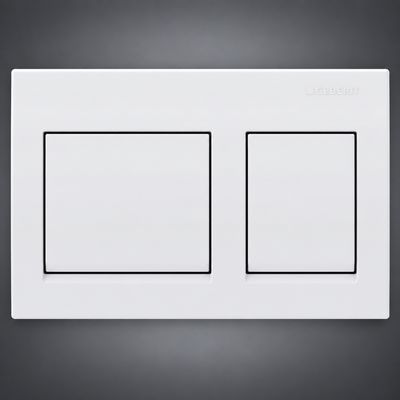 Next-generation trigger plate Alpha25 square / White Next-generation trigger plate Alpha25 square / White